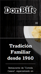 Mobile Screenshot of donbife.cl